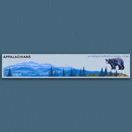 Hydrascape Stickers Appalachians Miniscape Sticker